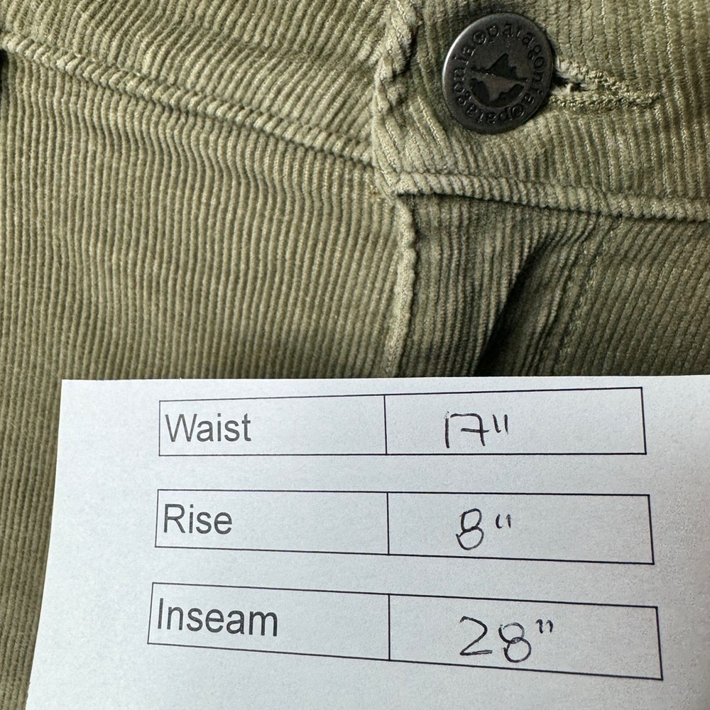 Patagonia Fitted Corduroy Pants Khaki - Picture 12 of 12